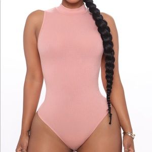Fashionnova Sleeveless Highneck Bodysuit